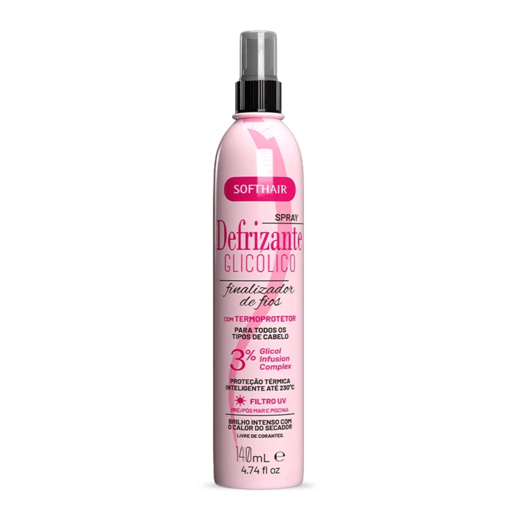 Spray Defrizante Soft Hair Glicólico 140ml